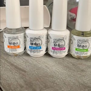 Gelish Mini Starter set with Mauve Polish